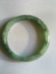 Jade Bangle - Vintage Mint Green Type A Untreated Natural Burmese Jadeite Bracelets photo 3