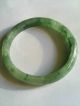 Jade Bangle - Vintage Mint Green Type A Untreated Natural Burmese Jadeite Bracelets photo 6