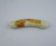 Antique Chinese Old Jade Carved Dragon Phoenix Bow And Arrow Other photo 3