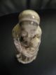 Rare Found Ox Bone Okimino Scholar Solid Material 4 