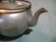 Antique Signed Chinese Pewter Double Handle Teapot Teapots photo 4
