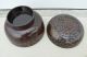 Huge Japanese Daimyo Mingei Lacquer Makie Bowl With Lid,  Rare,  Edo,  Samurai Other photo 1