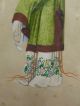Finely Painted 19th Century Pith/rice Paper Picture Of An Empress Paintings & Scrolls photo 2