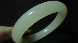Chinese Hetian Jade Bracelet/bangle /internal Diameter Of 58mm R/ photo