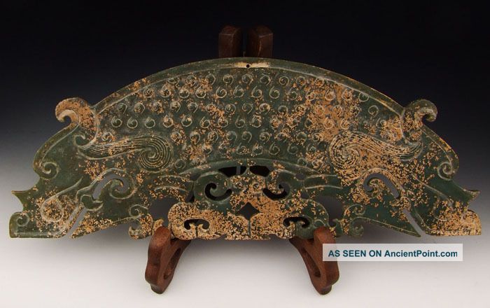 One Dragon Shaped Jade Carving Vases photo