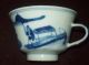 Chinese Blue White Figural Porcelain Cup & Saucer Kangxi Mark Saucer Plate Vase Porcelain photo 4