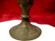 Brass Indian Old Sarna Hand Carved Detailed Cup Goblet From 19th Century India photo 2