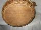 Antique Asian Basket Bag Hand Made In Japan By Sharonne Closed Lid Lined Other photo 2