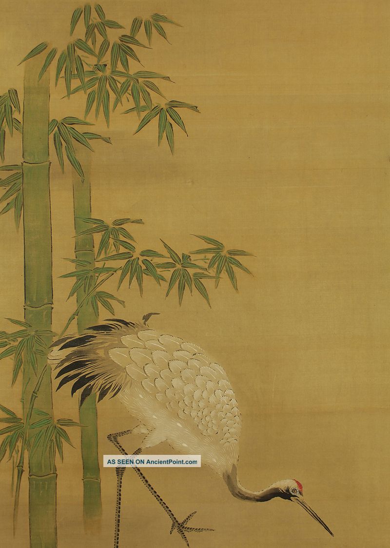 Japanese Hanging Scroll : Kano Tanshin Morimasa 