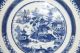 Antique Chinese Blue & White Canton Nanking Plate Early 19th Century Plates photo 1