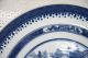 Antique Chinese Blue & White Canton Nanking Plate Early 19th Century Plates photo 2