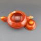 1800 Cts 100% Natural Agate Hand - Carved Teapots & Lid Nr Teapots photo 4