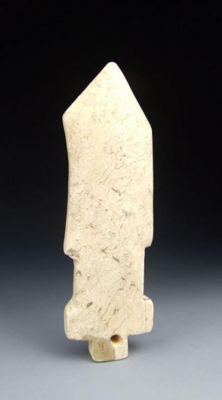 One Carved Jade Dagger Funeral Object photo