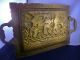 Best Ever Antique Persian Middle Eastern Repousee Brass Tray Middle East photo 1