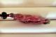 Antique Chinese Watermelon Tourmaline Double Fish Lotus Pendant Necklace Necklaces & Pendants photo 9