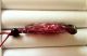Antique Chinese Watermelon Tourmaline Double Fish Lotus Pendant Necklace Necklaces & Pendants photo 8