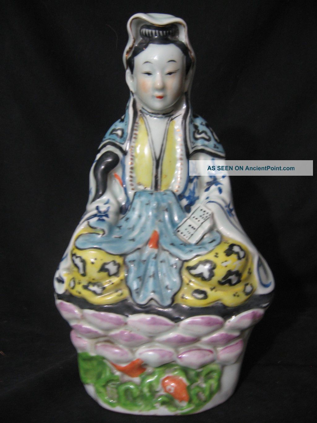 Vintage Chinese Porcelain Kwan Yin Kwan-yin photo