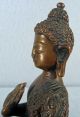 Chinese /tibetan Bronze Seated Buddha Buddha photo 3