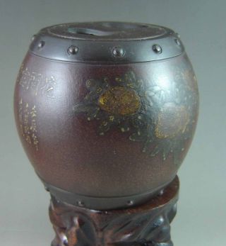 Old Chinese Yixing Swarestone Pot photo