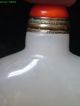 White - Jade Snuff Bottle Rare Chinese Antique P - 0031 Snuff Bottles photo 2