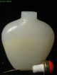 White - Jade Snuff Bottle Rare Chinese Antique P - 0031 Snuff Bottles photo 3