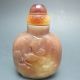 Chinese Hand - Carved Glass Snuff Bottle - - Fish&lotus Nr/pc2307 Snuff Bottles photo 3