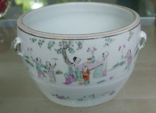 Antique Chinese Flower Pot photo