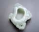 18 - 19th C.  Chinese Hetian Jade Carved Plum Flower Brush Washers Other photo 3