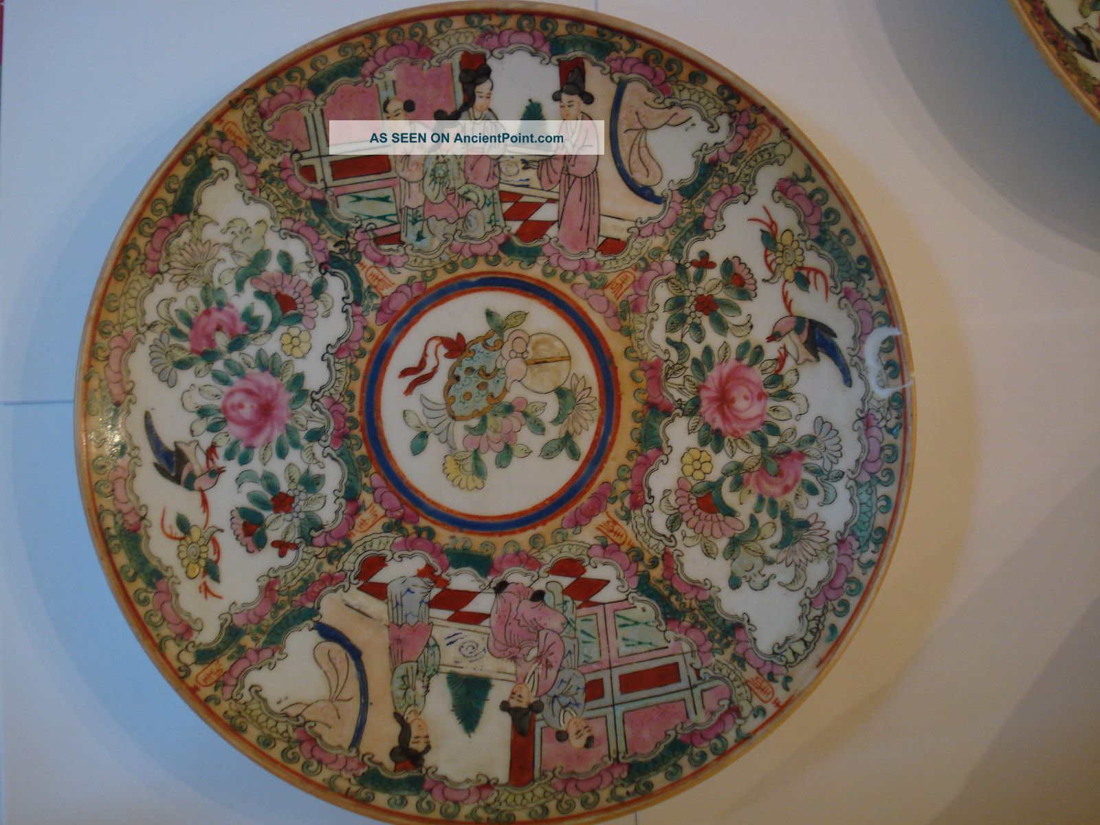Qianlong Emperor ' S Palace Porcelain Plates photo