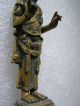 Great Javanese Fire Gilt Bronze Bodhisattwa 14th - 15th Century Statues photo 3