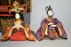 Japanese Antique Hina Goten Castle Hina Doll Set Miniture House Dolls photo 1