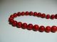 Chinese Rare Red Coral Buddhist 