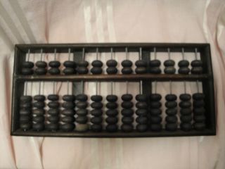 Outstanding Antique Wood Chinese Abacus photo