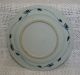 Antique Chinese Blue & White Plate Kangxi Period 18th Century Grasshopper Plates photo 5