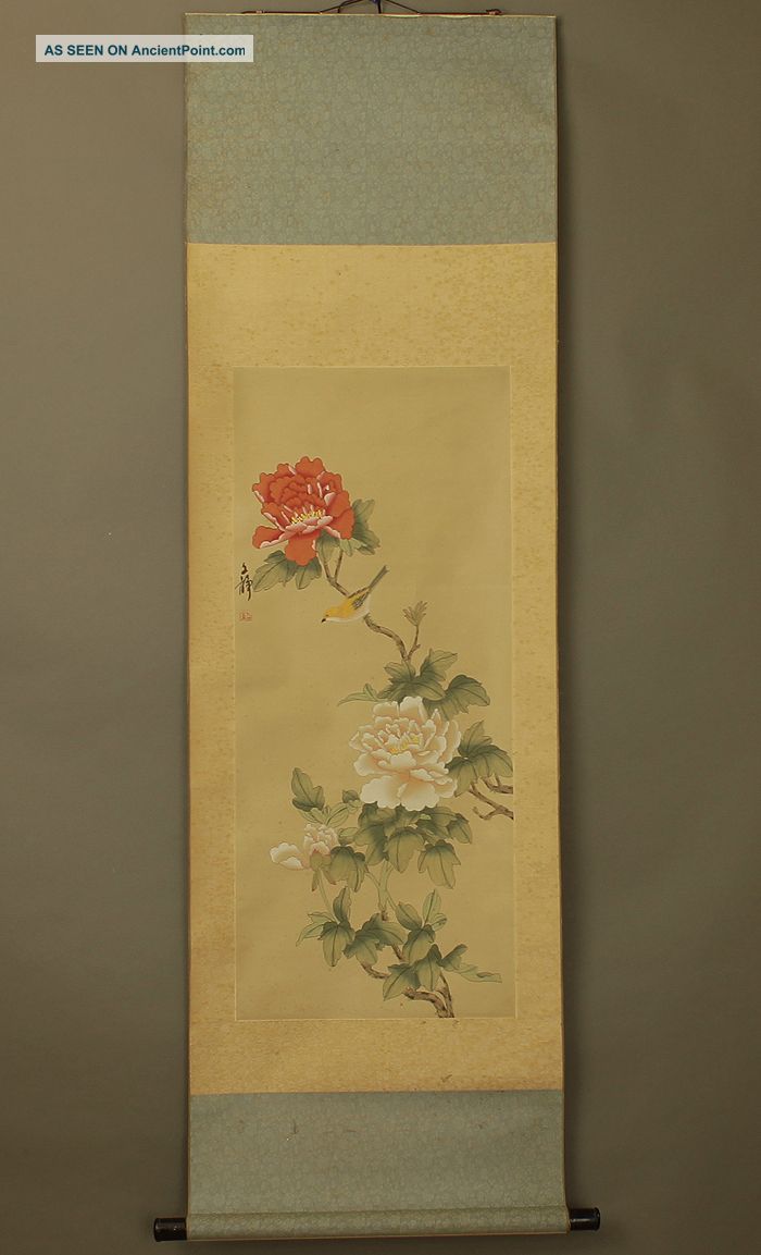 Chinese Hanging Scroll @b323 Paintings & Scrolls photo