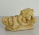 Unbelievable 0.  01 Start Boxwood Hand - Carving Dragon Statue Old Monkeys photo 1