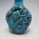 Chinese Turquoise Hand - Carved Snuff Bottle Nr/bg2005 Snuff Bottles photo 5