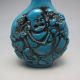 Chinese Turquoise Hand - Carved Snuff Bottle Nr/bg2005 Snuff Bottles photo 7