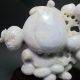 4.  876 Lbs 100% Natural Jadeite A Jade Hand - Carved Statues - Peaches Nr/pc2146 Other photo 3