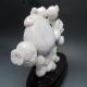 4.  876 Lbs 100% Natural Jadeite A Jade Hand - Carved Statues - Peaches Nr/pc2146 Other photo 8