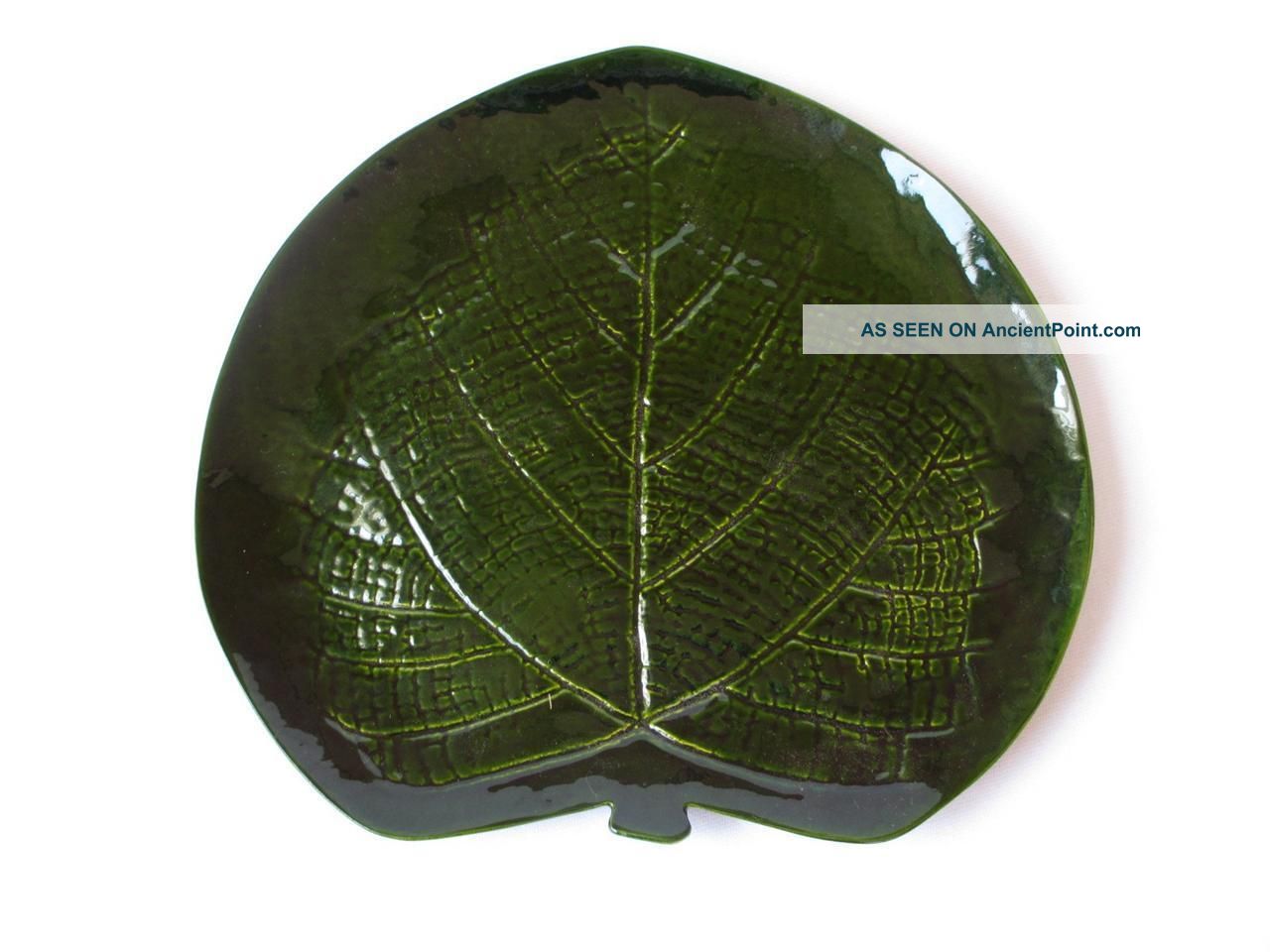 Japanese Wooden Lacquered Bowl Kashiki By Zohiko/ Tasteful Leaf Shape/ 947 Bowls photo
