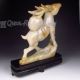 Chinese Jade Statue - Deer & Peach Nr Other photo 4
