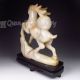 Chinese Jade Statue - Deer & Peach Nr Other photo 7