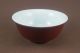 Chinese Monochrome Red Glaze Porcelain Bowl Bowls photo 3