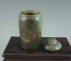 Chinese Fine Old Hetian Jade Carvd Small Vase Other photo 4