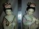 Pair Of Chinese Ladys Porcelain Figures Men, Women & Children photo 2