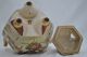 Old Japanese Satsuma Three Leg Censer With Gilded Foo Dog Finial Other photo 3