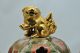 Old Japanese Satsuma Three Leg Censer With Gilded Foo Dog Finial Other photo 6