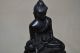Antique Vintage Hand Carved Wooden Buddha Made In Nepal Buddha photo 2