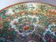 Antique Vintage Chinese Rose Medallion Porcelain Bowl Hand Painted Bowls photo 5